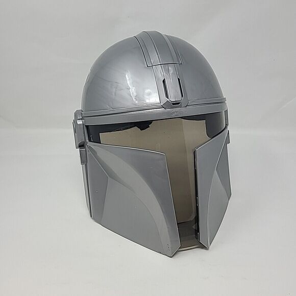 Star Wars Mandalorian Electronic Talking Mask Hasbro w/ Sound Tested Works - Picture 1 of 7